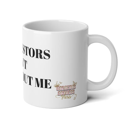 MY ANCESTORS DON'T PLAY ABOUT ME  20oz Jumbo Mug - Perfect for Coffee Lovers