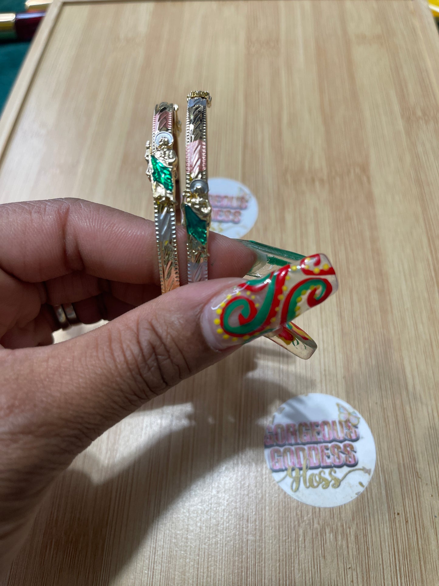 St Jude TRI Color  bangle