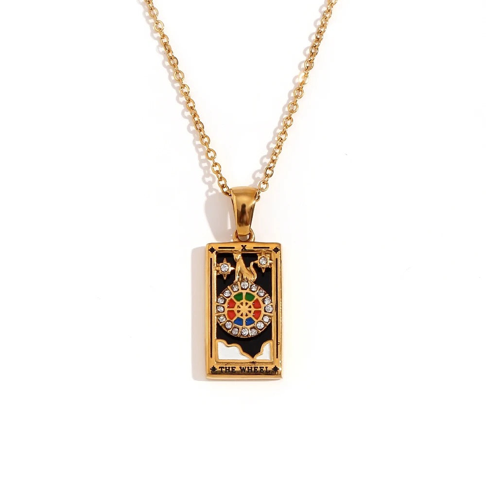 Tarot Card Necklace