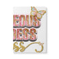 White  Gorgeous Goddess Gloss  Softcover Journal - Inspirational Quotes & Beautiful Design