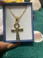 Black Egyptian Ankh Necklace