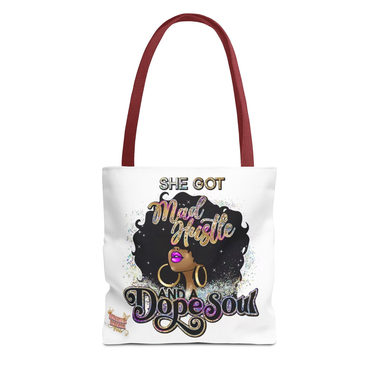 She has mad hustle   Tote Bag - Stylish Reusable Bag for Strong Women
