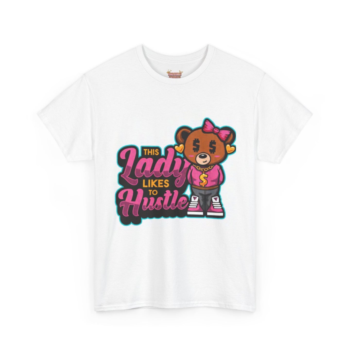 This lady know how to hustle Heavy Cotton Tee - Stylish & Empowering T-Shirt