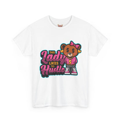 This lady know how to hustle Heavy Cotton Tee - Stylish & Empowering T-Shirt