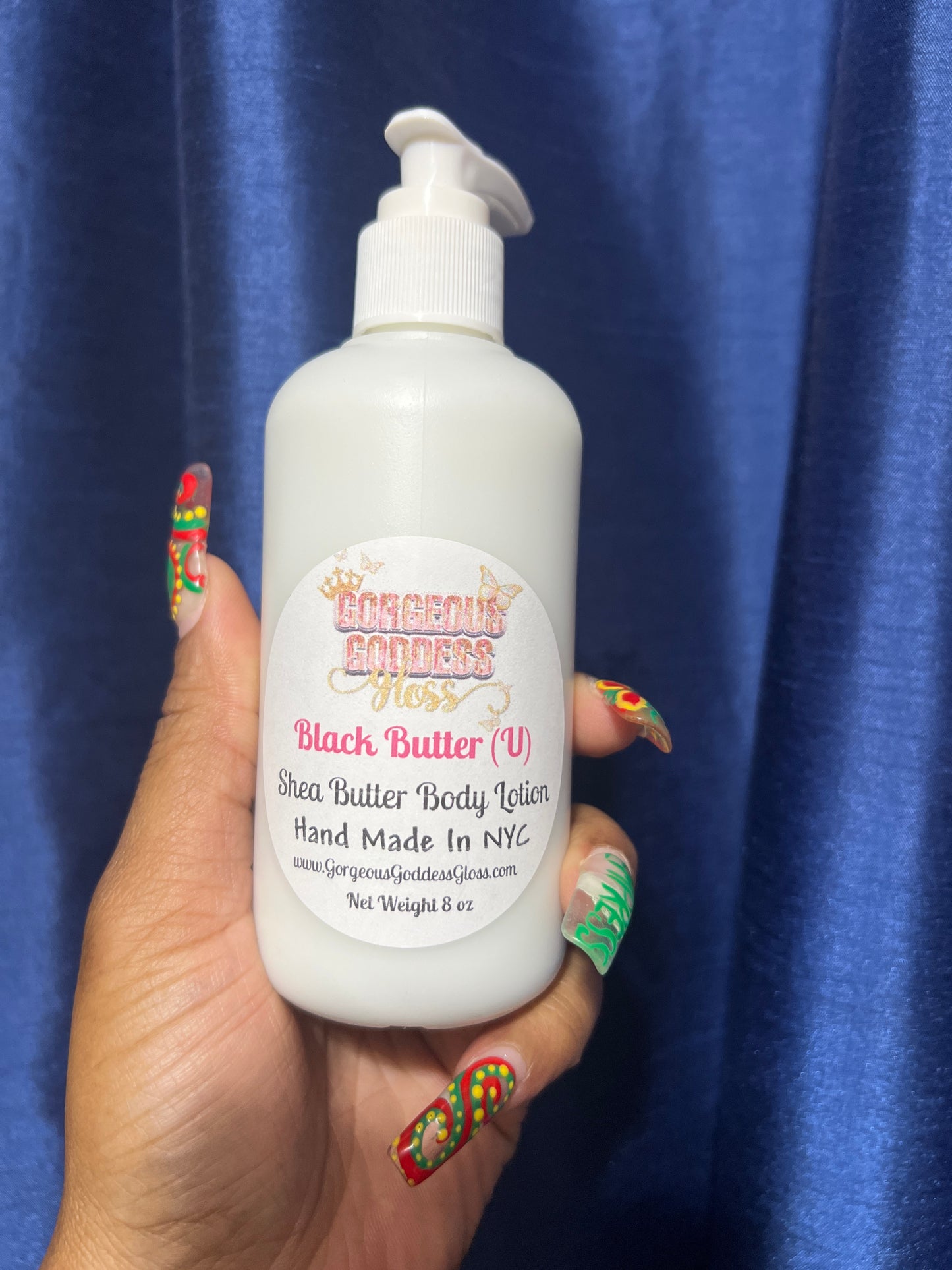 Black Butter  Shea Butter Body Lotion 8oz