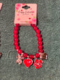 Valentine beaded bracelets