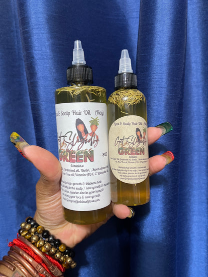REGULAR FENUGREEK + ROSEMARY HERBAL HAIR GROWTH OIL