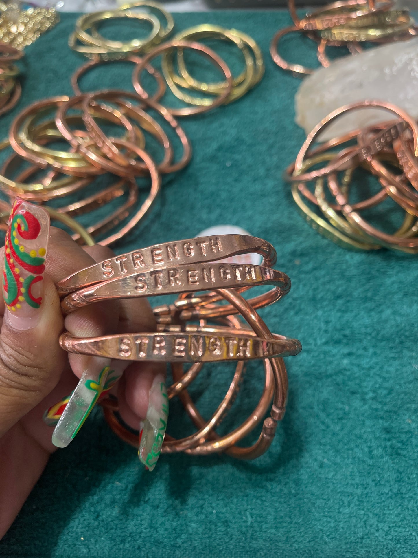 Strength  Pure Copper  Bangle 1pc