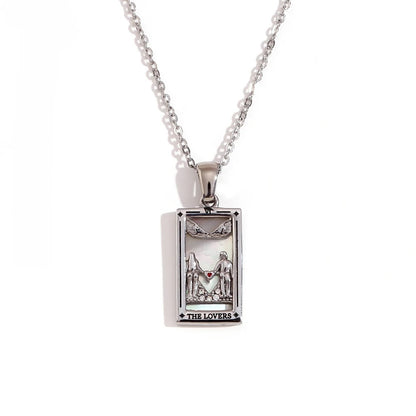 Tarot Card Necklace