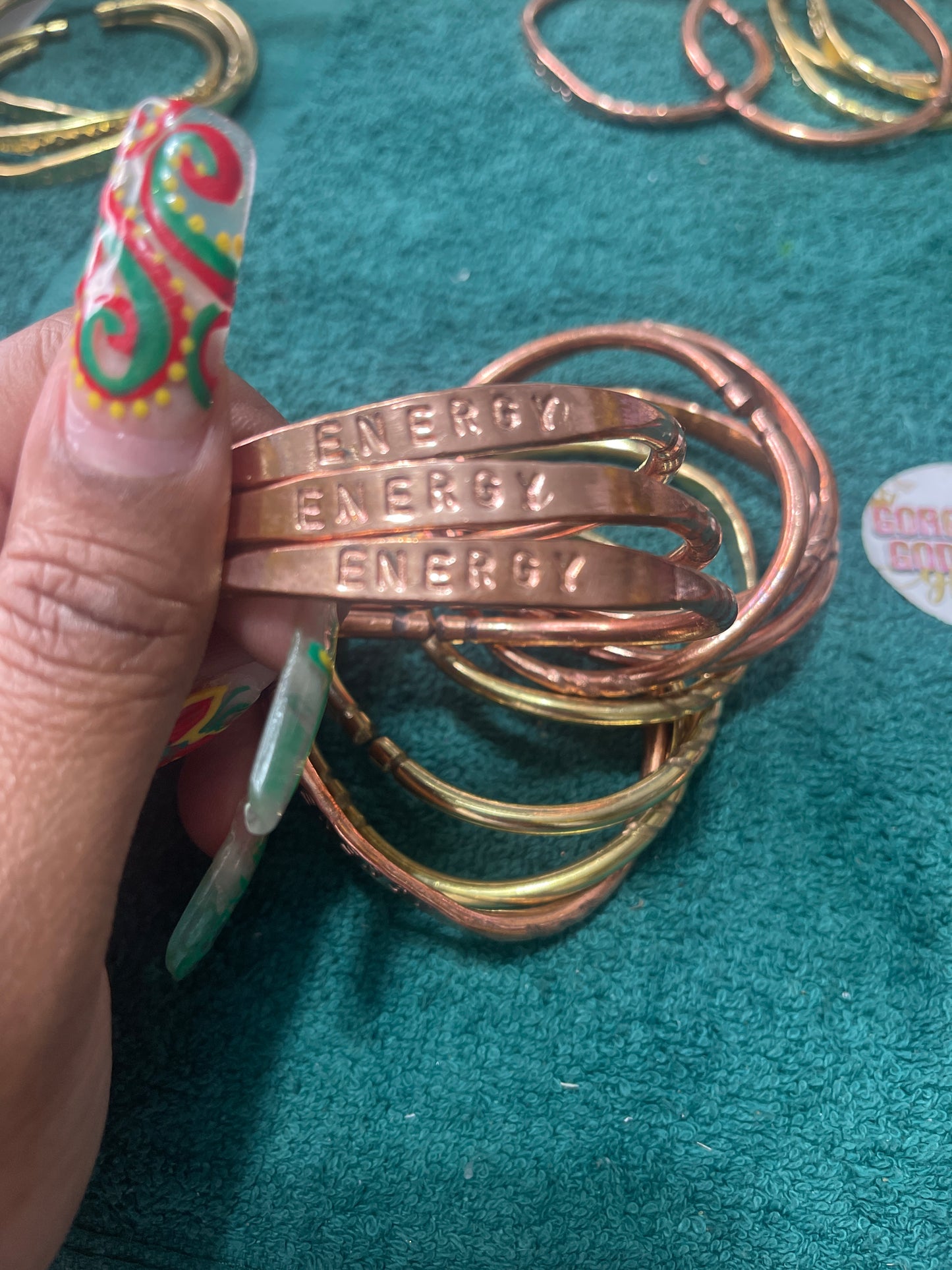 Energy  Pure Copper  Bangle 1pc
