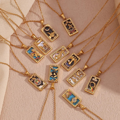 Tarot Card Necklace