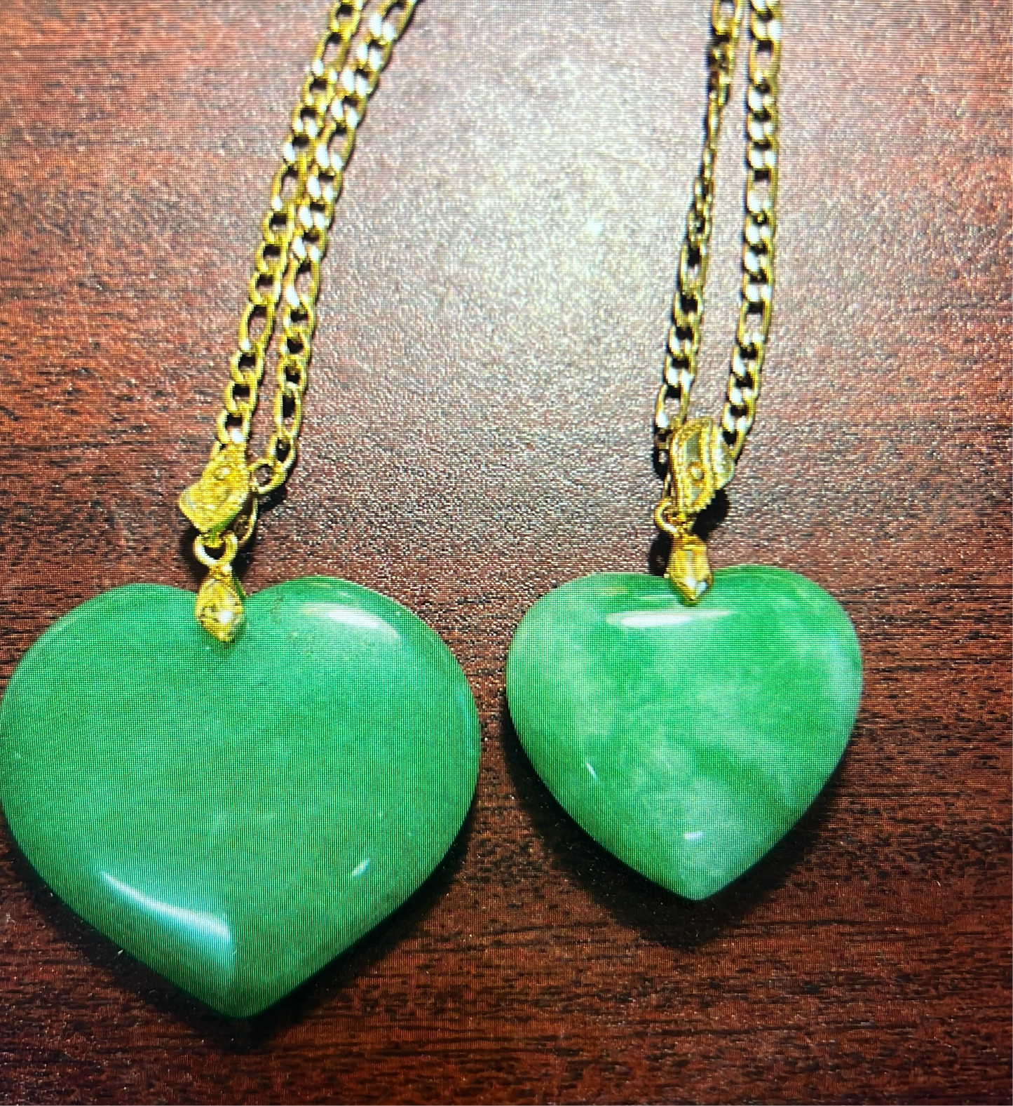 Jade Heart Fashion  Necklace