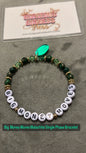 Big Money Moves  Malachite Phase Crystal Bracelet 6mm