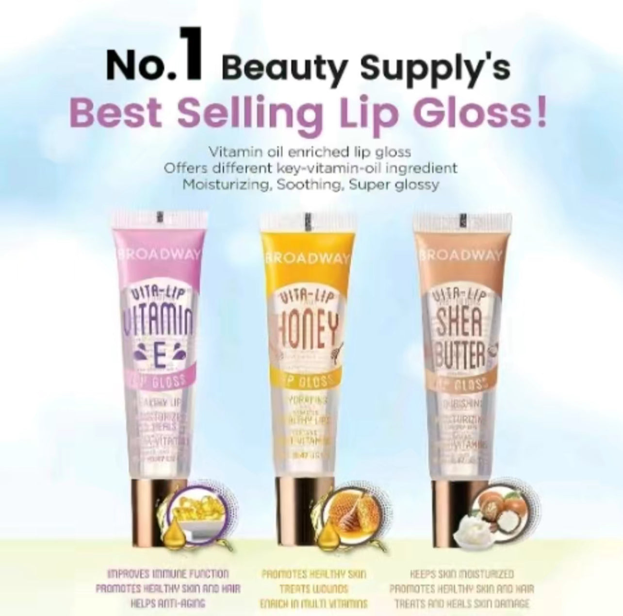 Broadway vita lip  lip Gloss