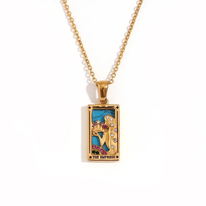 Tarot Card Necklace