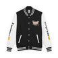 Unisex Heavyweight Letterman Jacket - Gorgeous Goddess Empress Design