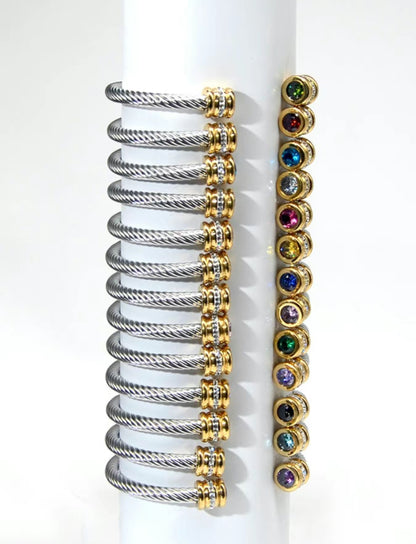 Zodiac Birthstone Cable Wire