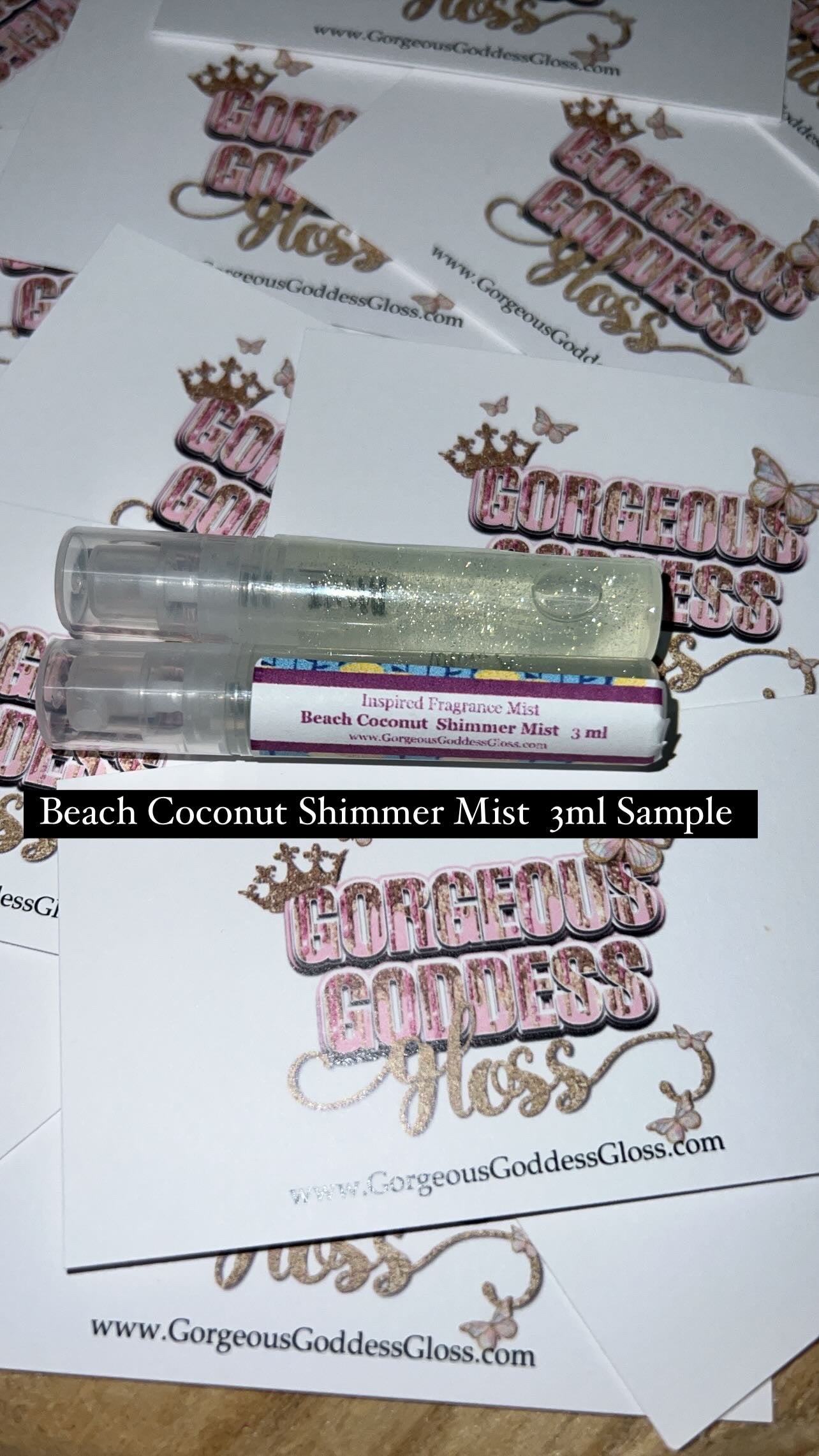 Beach Coconut Inspired Shimmer  Mist  ✨ Limited ✨