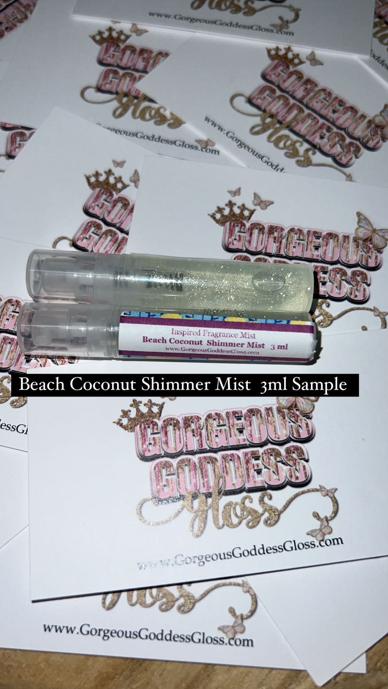 Beach Coconut Inspired Shimmer  Mist  ✨ Limited ✨