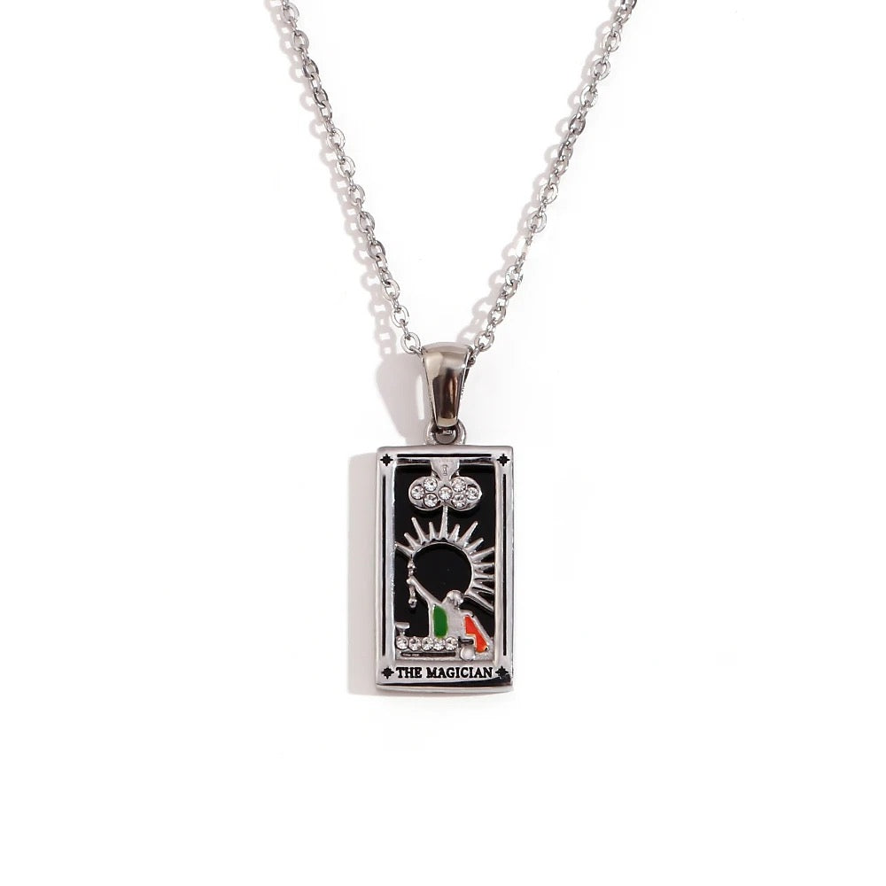 Tarot Card Necklace