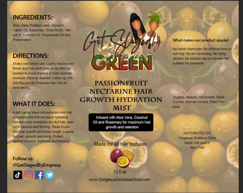 Passionfruit Nectarine Hair Growth Hydration Mist
