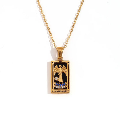 Tarot Card Necklace