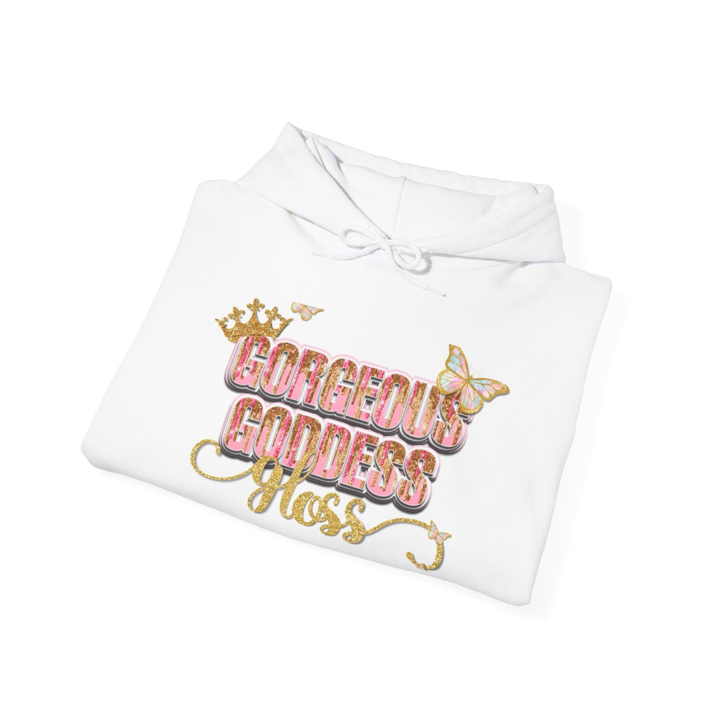 Gorgeous Goddess™ Hooded Sweatshirt - Unisex Heavy Blend