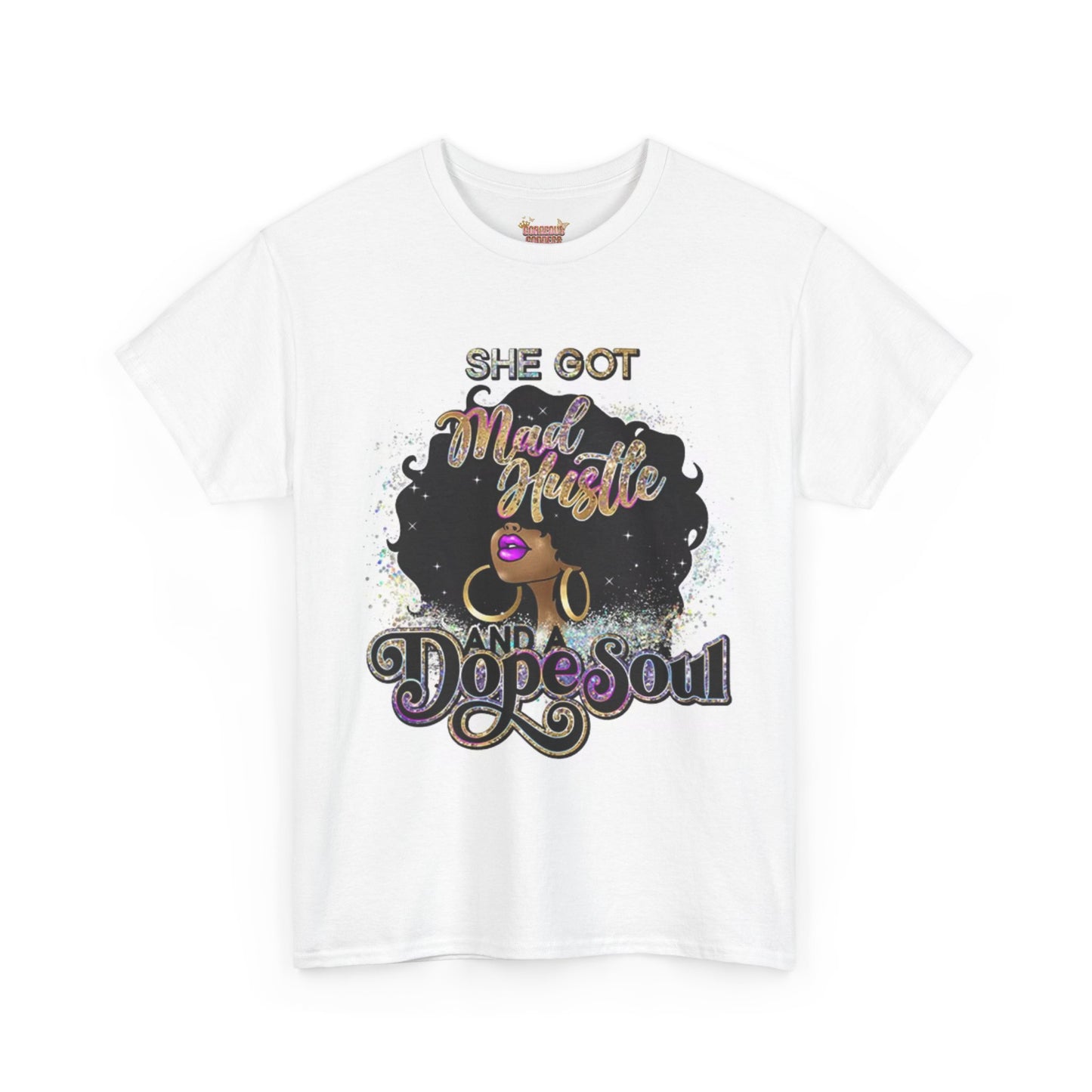 She got mad hustle Unisex Heavy Cotton Tee - Stylish & Empowering