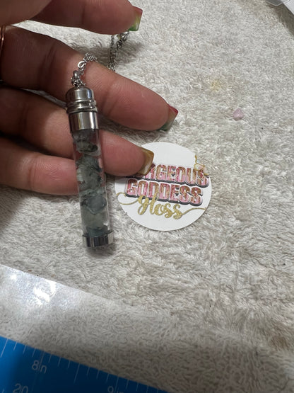 Emerald Florida Water Necklace