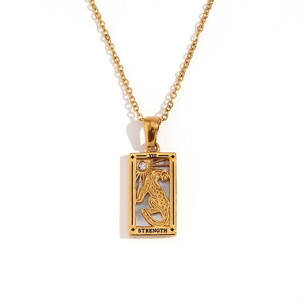 Tarot Card Necklace