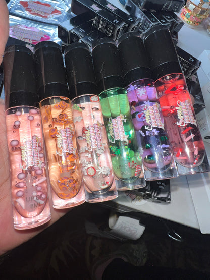 Wholesale Prefilled Mixed  Christmas Lipgloss