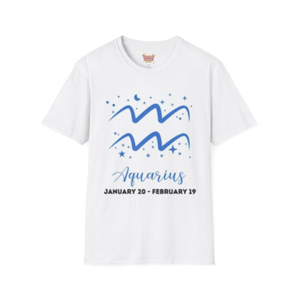 Aquarius   Unisex Softstyle T-Shirt