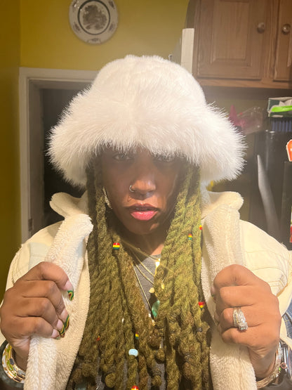 Frizzy Bucket Winter Hat