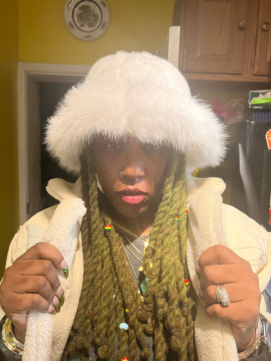 Frizzy Bucket Winter Hat