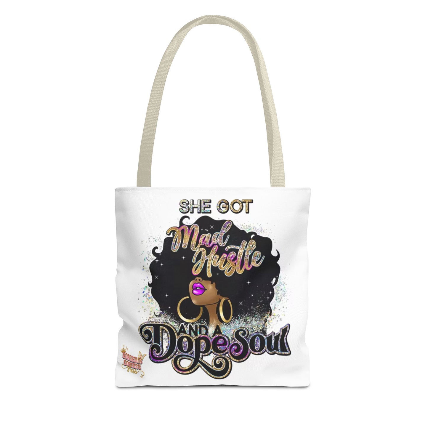 She has mad hustle   Tote Bag - Stylish Reusable Bag for Strong Women