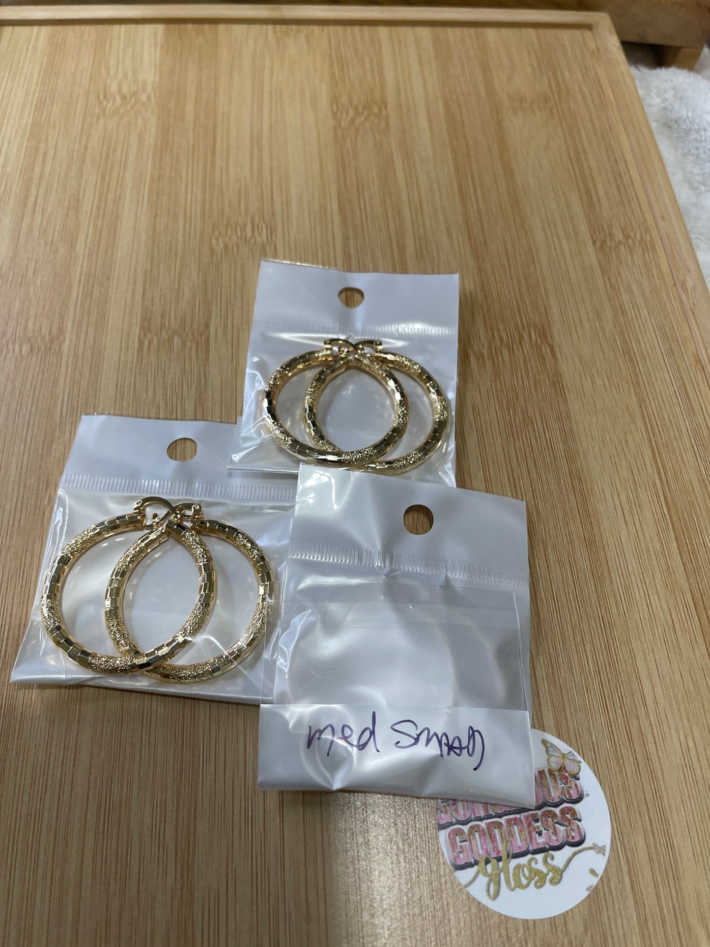 Disco Hoop Earring