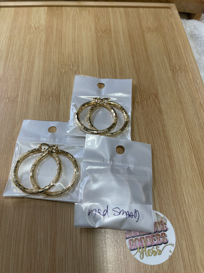 Disco Hoop Earring