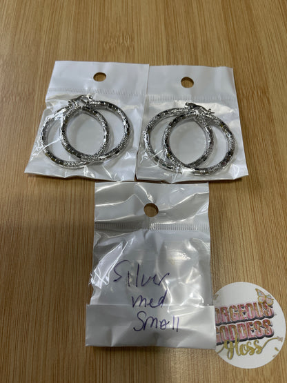 Disco Hoop Earring