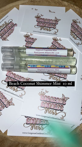Beach Coconut Inspired Shimmer  Mist  ✨ Limited ✨