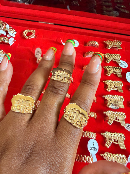 Betty B Face Ring