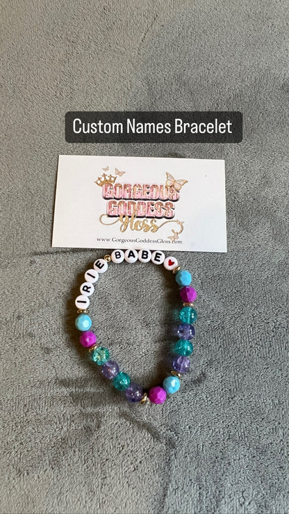 Custom Name Single Bracelet