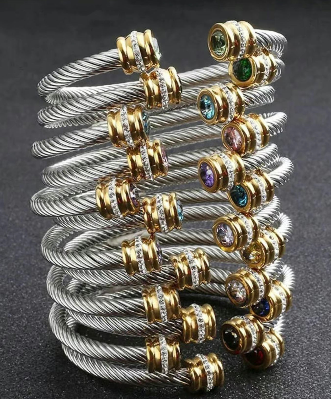 Zodiac Birthstone Cable Wire