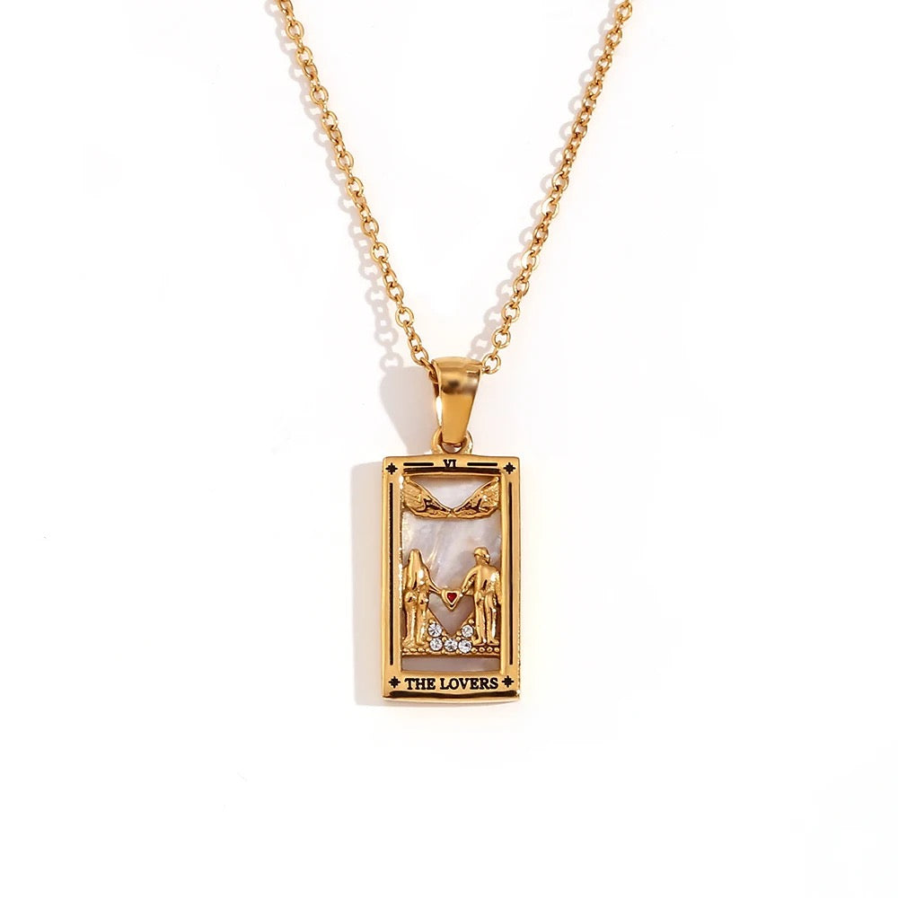 Tarot Card Necklace