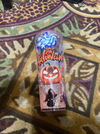 Eeyore  Halloween 🎃 Custom Snowglobe  Lava Drip Starbucks Cup 24oz (AS PHOTO)