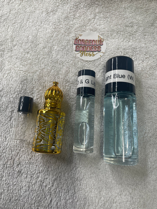 D &G Light Blue  Handmade Sweet Rollors Fragrance oil Buy 2 Get 1 FREE