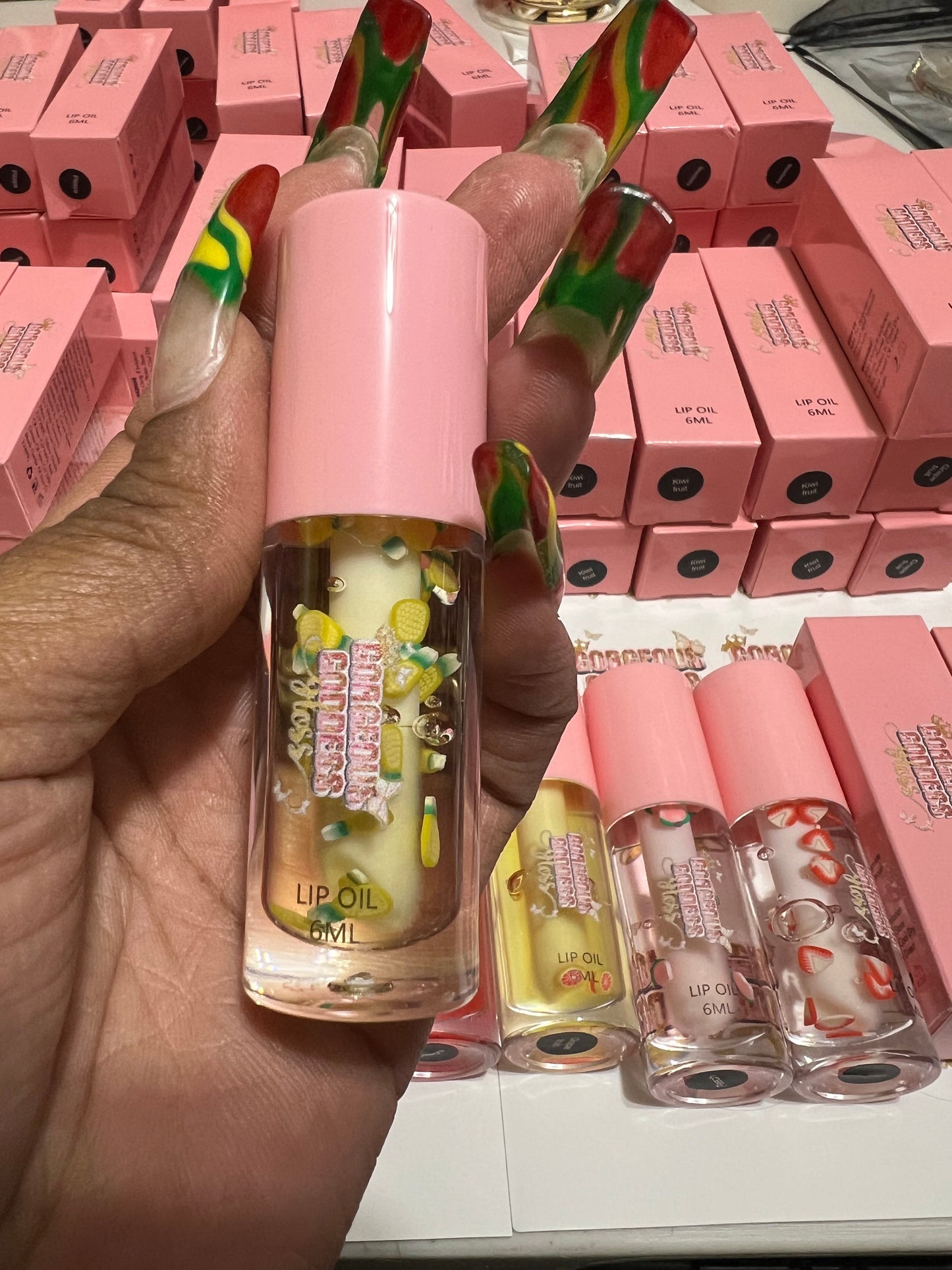 Wholesale Prefilled  fruity Lipgloss in any Empty Tubes