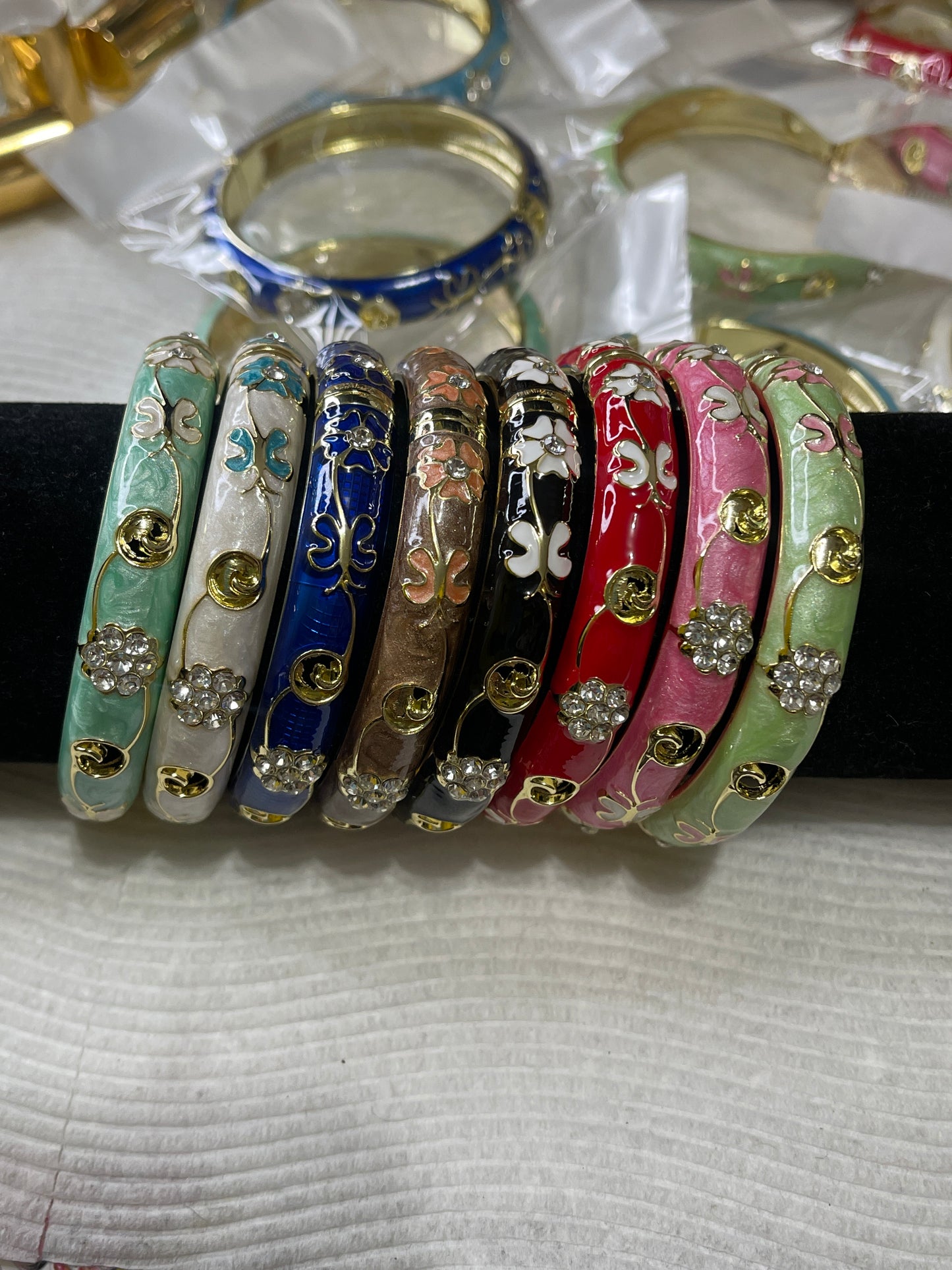 Flying Butterfly Flower Open 1 bangle each