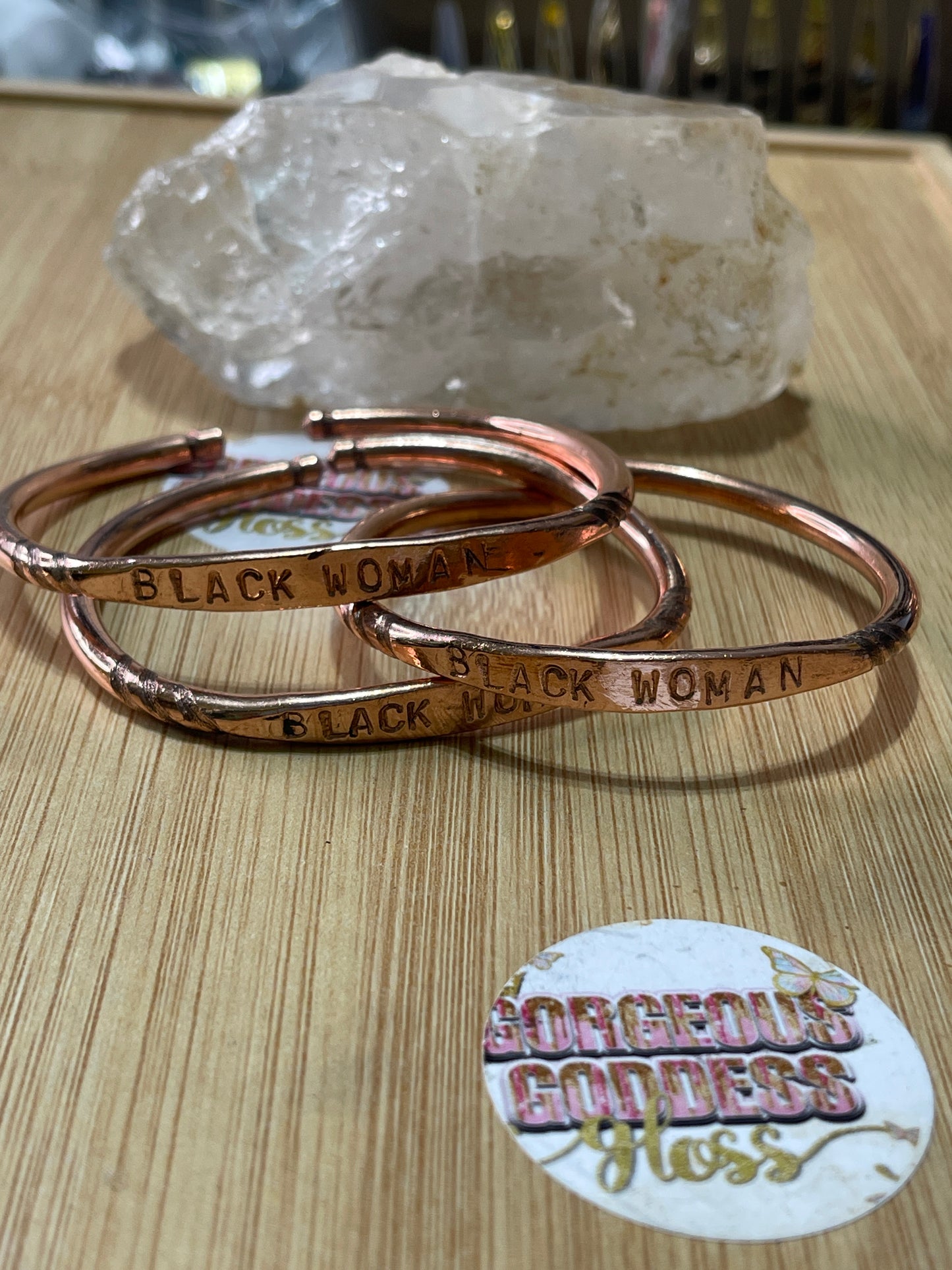 Black Woman  Pure Copper  Bangle 1pc