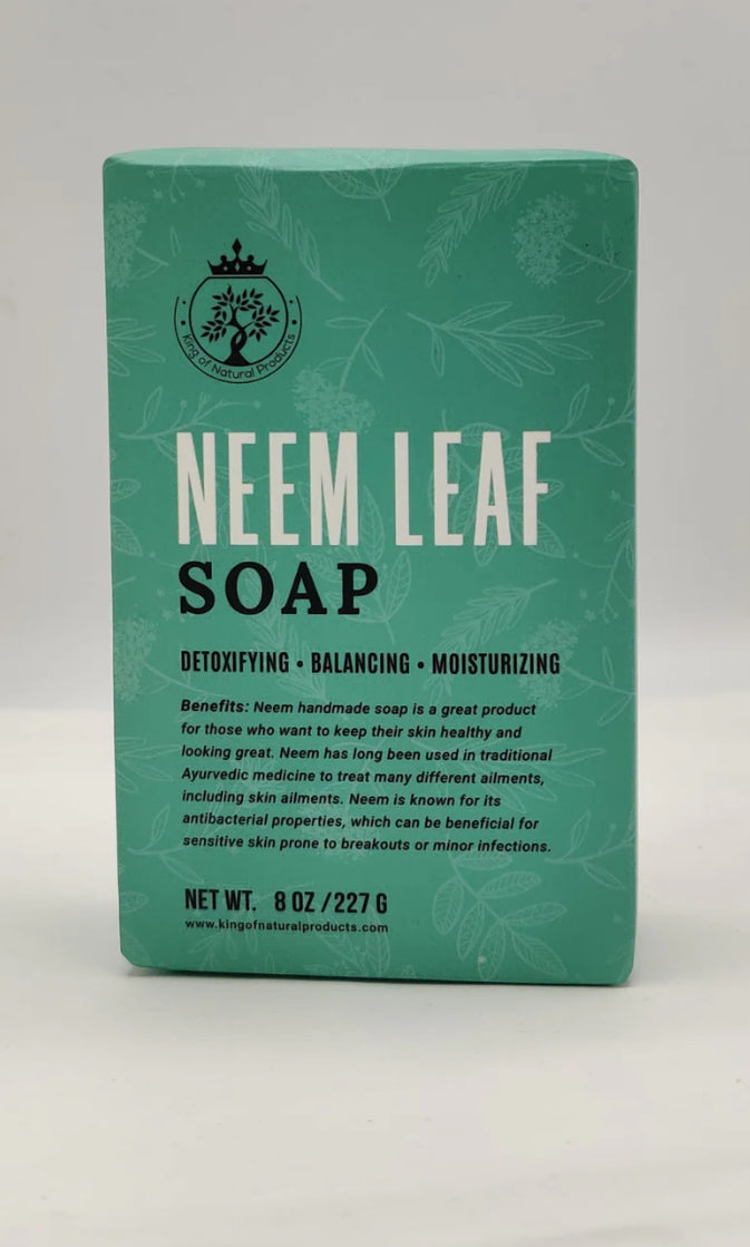 NEEM LEAF SOAP

BALANCING | MOISTURIZING | DETOXIFYING