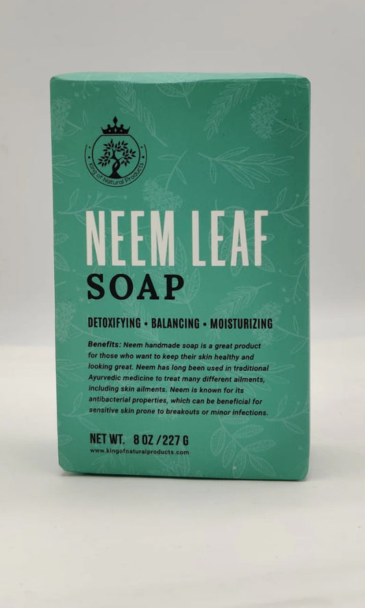 NEEM LEAF SOAP

BALANCING | MOISTURIZING | DETOXIFYING